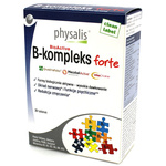 Vitamin B-Complex forte kosttillskott 30 tabletter - Physalis
