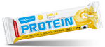 Proteinbar med vaniljsmak och vitt överdrag, glutenfri 50 g – Maxsport
