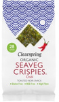 Clearspring Seaveg ekologiska glutenfria tångchips med chilismak, 4 g