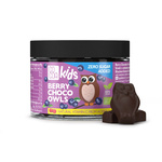 Blåbärschokladugglor med C-vitamin från acerola utan tillsatt socker bio 120 g - Cocoa Kids