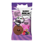 Fruktig snacks med smak av äpple, hallon och svarta vinbär - Bunny Ninja, 15 g.