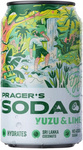 Yuzu & Lime sodadryck utan socker 330 ml – Prager's