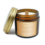 Sojavaxdoftljus med träveke, Palo Santo, 120 ml – Your Candle