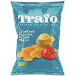 Ekologiska Räfflade Paprikapotatischips 125 g – Trafo