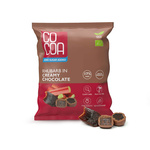 Chokladöverdragna rabarber Krämig bio 70 g - COCOA