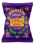 Amaizin ekologiska glutenfria majstortillachips jalapeño 100 g
