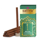 Indisk pelarrökelse vit salvia (10 st.) 20 g - Sattva (Ayurveda)