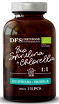 Chlorella + spirulina bio kosttillskott 375 tabletter - DIET-FOOD