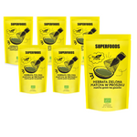 Set om 6 x matcha grönt te pulver bio 100 g