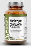Rödklöver (500 mg) 8% isoflavoner kosttillskott 60 kapslar - Pharmovit (Clean Label)