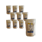 SET OM 10 x Naturligt Kłodawa stensalt fines 1 kg