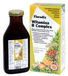 Vitamin B Complex flytande glutenfritt kosttillskott 250 ml - Salus (Floradix)