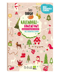 Adventskalender (glutenfri kokoschoklad utan tillsatt socker) bio 100 g - Me Gusto (Super Fudgio) (säsongsprodukt)