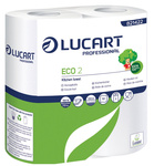 Vita pappershanddukar, 2 rullar, 2 lager, 11,8 m, 52 ark, Ecolabel – Eco Natural
