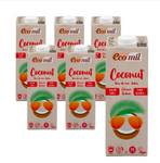 Set om 6 x Coconut drink classic utan socker bio 1 l