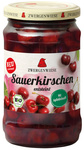 Körsbär i ljus sirap glutenfri bio 360 g (195 g) (burk) - ZWERGENWIESE