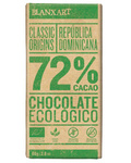 Bitter choklad 72% Dominikansk glutenfri BIO 80 g