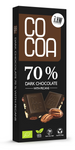 Mörk choklad 70% med pecannötter bio 40 g - COCOA