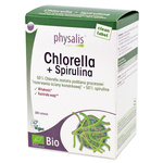 Chlorella + Spirulina kosttillskott BIO 200 tabletter - Physalis