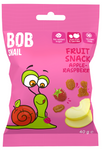 Gelégodis äpple-hallon utan tillsatt socker, glutenfri, 40 g – Bob Snail