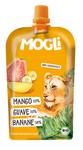 Banan - guava - mango fruktpuré utan tillsatt socker Demeter BIO 120 g - Mogli