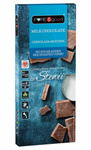 Mjölkchoklad med stevia, utan tillsatt socker, glutenfri 100 g – Pure&Good