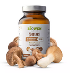 Extrakt av Shiitake-svamp (400 mg) glutenfritt kosttillskott 90 kapslar - Biowen