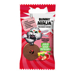 Äpple-banan-jordgubbsmakande fruktgodis 15 g - Bunny Ninja
