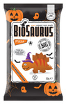 Majspuffar Dinosaurier HALLOWEEN med pizzasmak, glutenfria, ekologiska 50 g – Biosaurus