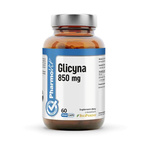 Glycin (850 mg) glutenfritt kosttillskott 60 kapslar - PHARMOVIT (CLEAN LABEL)