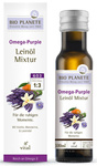 Omega purple - blandning med linfröolja (mandarin, vanilj, lavendel) Ekologisk 100 ml – Bio Planete
