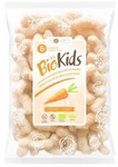 Ekologiska majspuffar med morot, glutenfria 55 g – Bio Kids