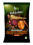 Ekologiska saltade glutenfria grönsakschips 90 g – Bio Centrale