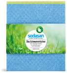 Biologiskt nedbrytbara svampdukar, 2-pack (175 x 200 mm) – Sodasan