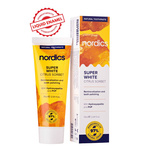 Supervit remineraliserande tandkräm med flytande emalj fluorfri 75 ml - NORDICS