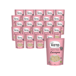 SET OM 25 x Glutenfria keto(konjak nudlar lasagne) nudlar BIO 270 g - Keto Chef (Better Than Foods)