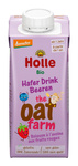 Ekologisk havredryck jordgubb-blåbär-banan utan tillsatt socker glutenfri 200 ml – Holle