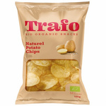 Ekologiska naturligt saltade potatischips 125 g – Trafo