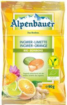 Fyllda karameller med ingefära-lime- och ingefära-apelsinsmak, vegan, ekologisk, 90 g – Alpenbauer
