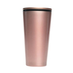 Slide Mugg i rostfritt stål roséguld 420 ml – Chic-Mic