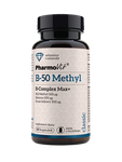 Vitamin B-50 methyl B-komplex Max+ kosttillskott 60 kapslar 40,2 g – Pharmovit