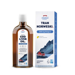 Norsk tran Omega-3 (1000 mg) med citronsmak kosttillskott 250 ml – Osavi