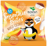 Ekologiskt frystorkat mellanmål, mango-kokos-morot, 10 g - Bonitas