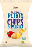 Ekologiska potatischips med paprikasmak 125 g – Trafo