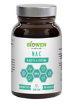 NAC (N-acetyl-L-cystein) (600 mg) glutenfritt kosttillskott 100 kapslar - HempKing (Biowen)