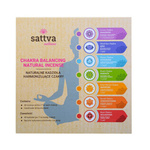 Indisk chakraharmoniserande rökelse (49 st) - Sattva