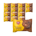 SET OM 15 x Muffin Choco Choklad Cupcake, Glutenfri 65 g - Schar