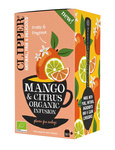 Te med smak av mango och citrusfrukter ekologisk (20 x 1,8 g) 36 g – Clipper
