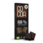 Mörk choklad 88 % bio 40 g - COCOA