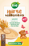 Glutenfri fullkornsgröt av hirs utan tillsatt socker från 5 månader bio 225 g - Lebenswert (Holle)